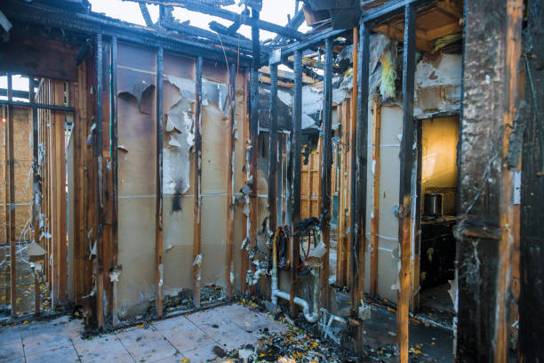 Professional Emergency Fire Cleanup technician working in Redington Beach, FL